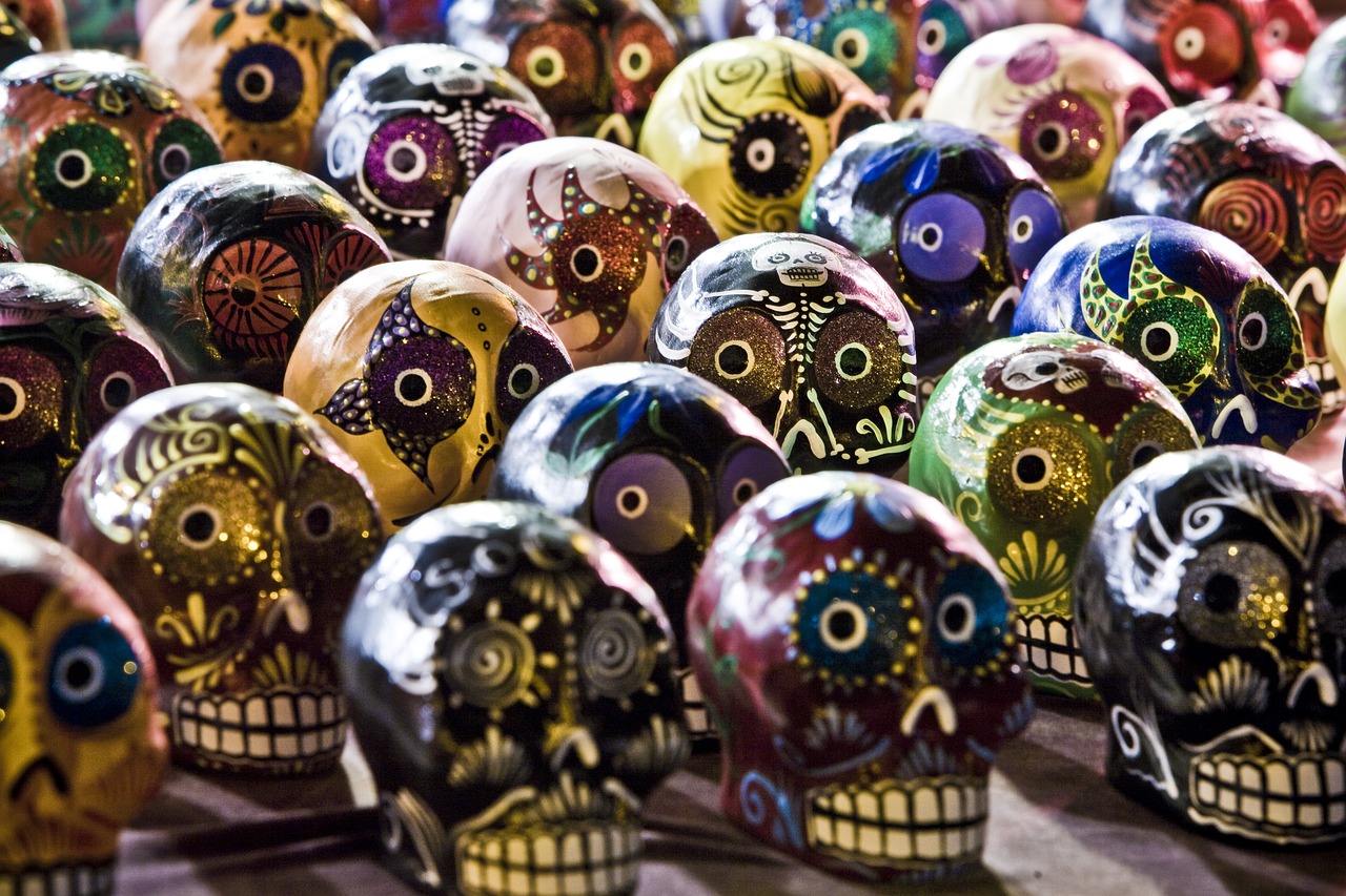 sugar skulls, culture, painting